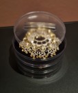 Brokade  smykkeskrin sort, Telerosa thumbnail