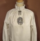 Bunadskjorte i bomull med nupereller thumbnail