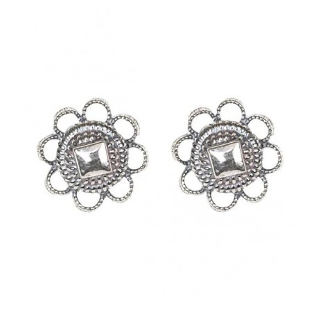 Øyrepynt Oksidert 1cm