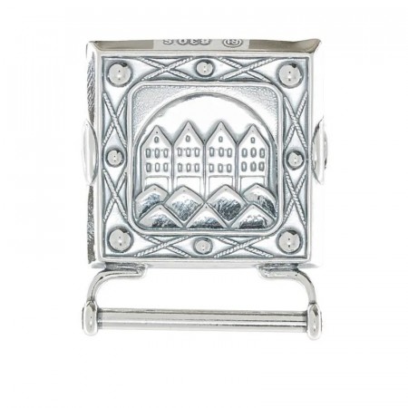 Veskestøl Bergen, oksidert, Vossasylv