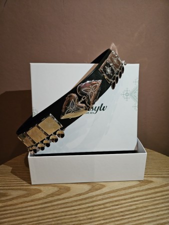 Sølvbelte,  Rogaland, Gravert, Hvit, Vossasylv