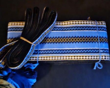 Belte og forklebånd til festdrakt/beltestakk